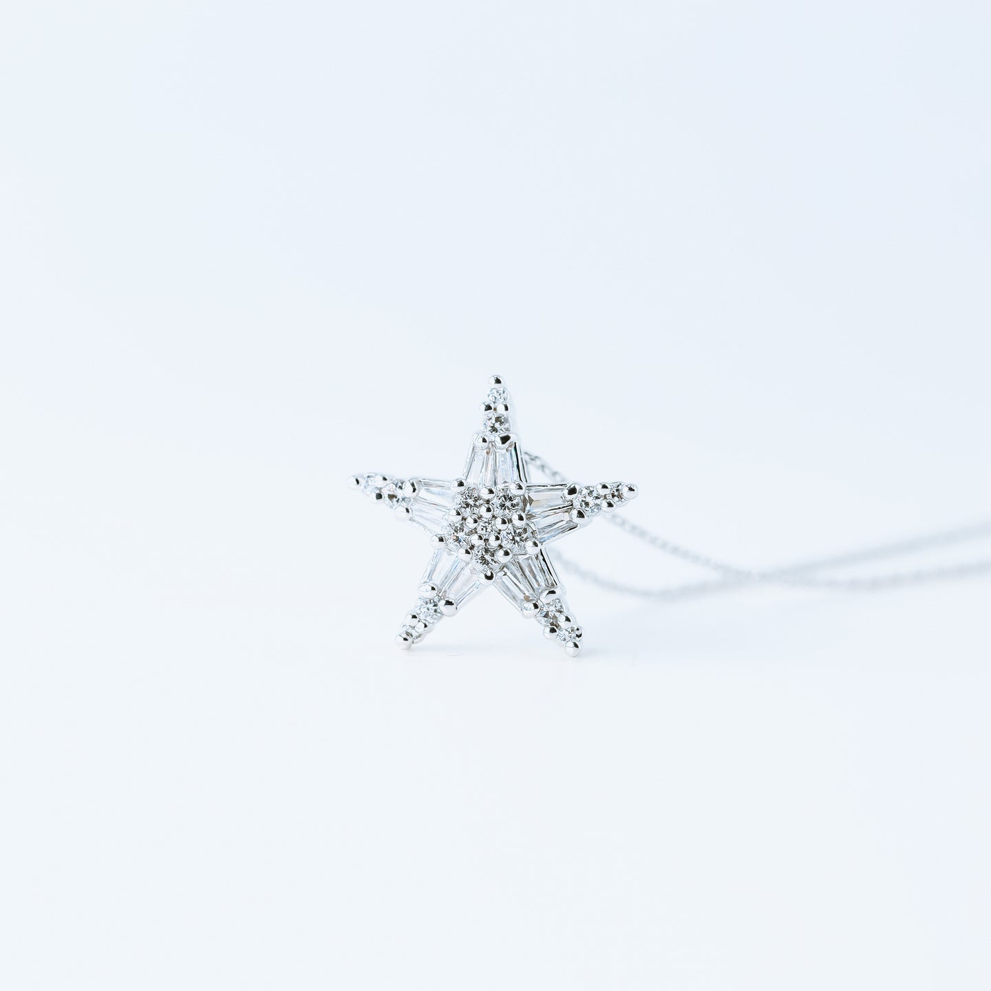 Silver Star Pendant Necklace, Silver Star Gift, Star Necklace, Star Charm Necklace, Star Gift, Star Jewellery, Celestial Gift, BYSDMJEWELS