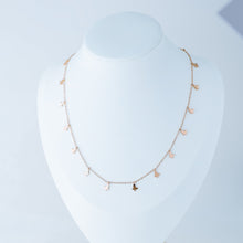 Load image into Gallery viewer, Dainty Butterflies Necklace • Minimal Boho Beaded Necklace • Gold Layered Necklace for Women • BYSDMJEWELS
