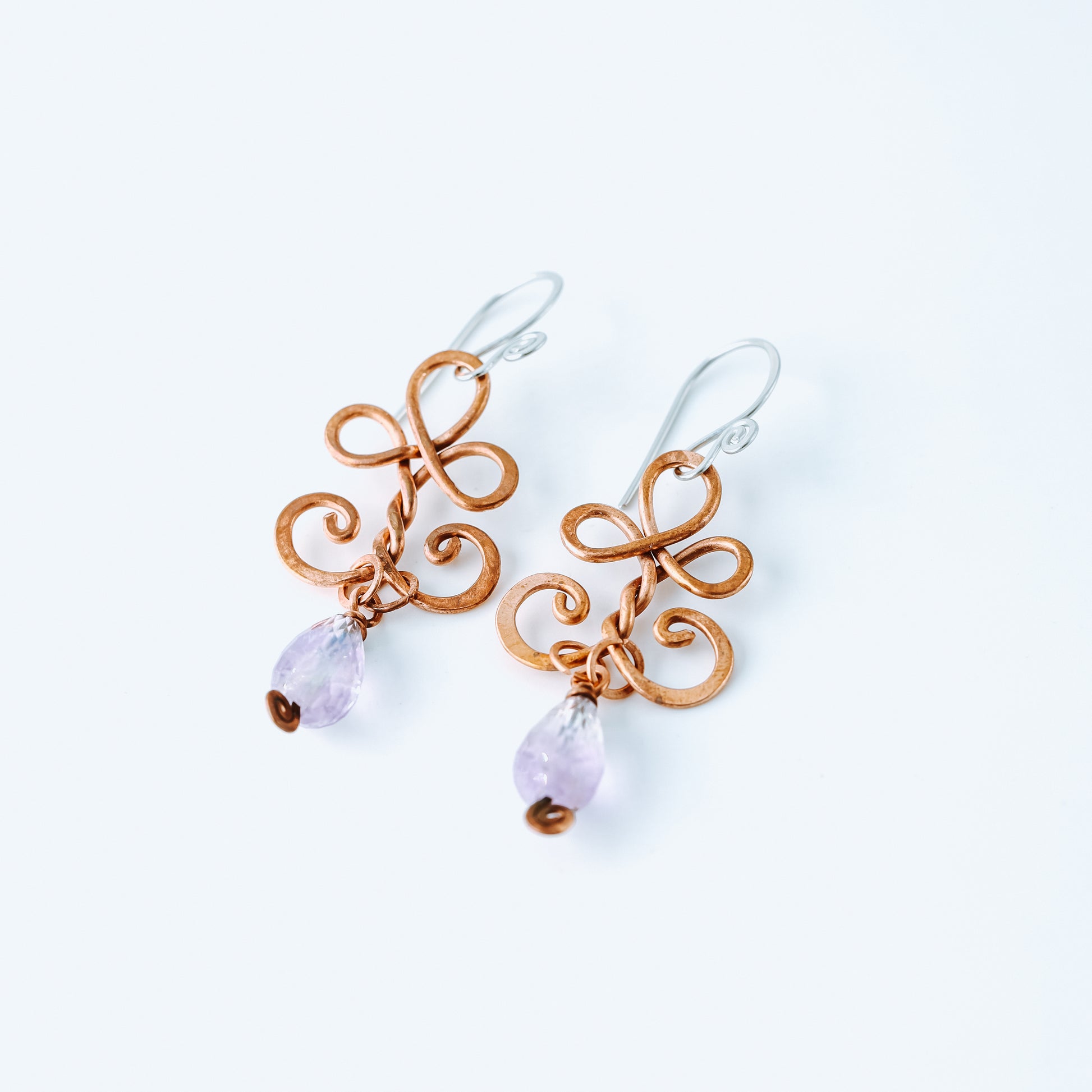  Gemstone Amethyst Earrings • Purple Birthstone Earrings • Statement Earrings • Amethyst Jewelry • Mother's Day Gift • BYSDMJEWELS