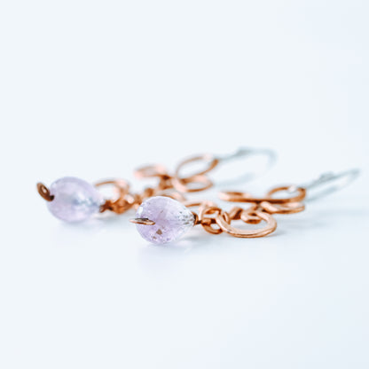  Gemstone Amethyst Earrings • Purple Birthstone Earrings • Statement Earrings • Amethyst Jewelry • Mother's Day Gift • BYSDMJEWELS