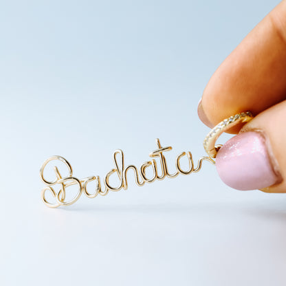 Personalized Name Earring