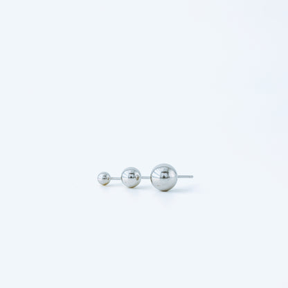 Ball Stud Earrings • Tiny Gold Studs • 4mm 6mm 8mm Gold Ball Studs • Small Stud Earrings • Round Stud Daily wear Studs • BYSDMJEWELS