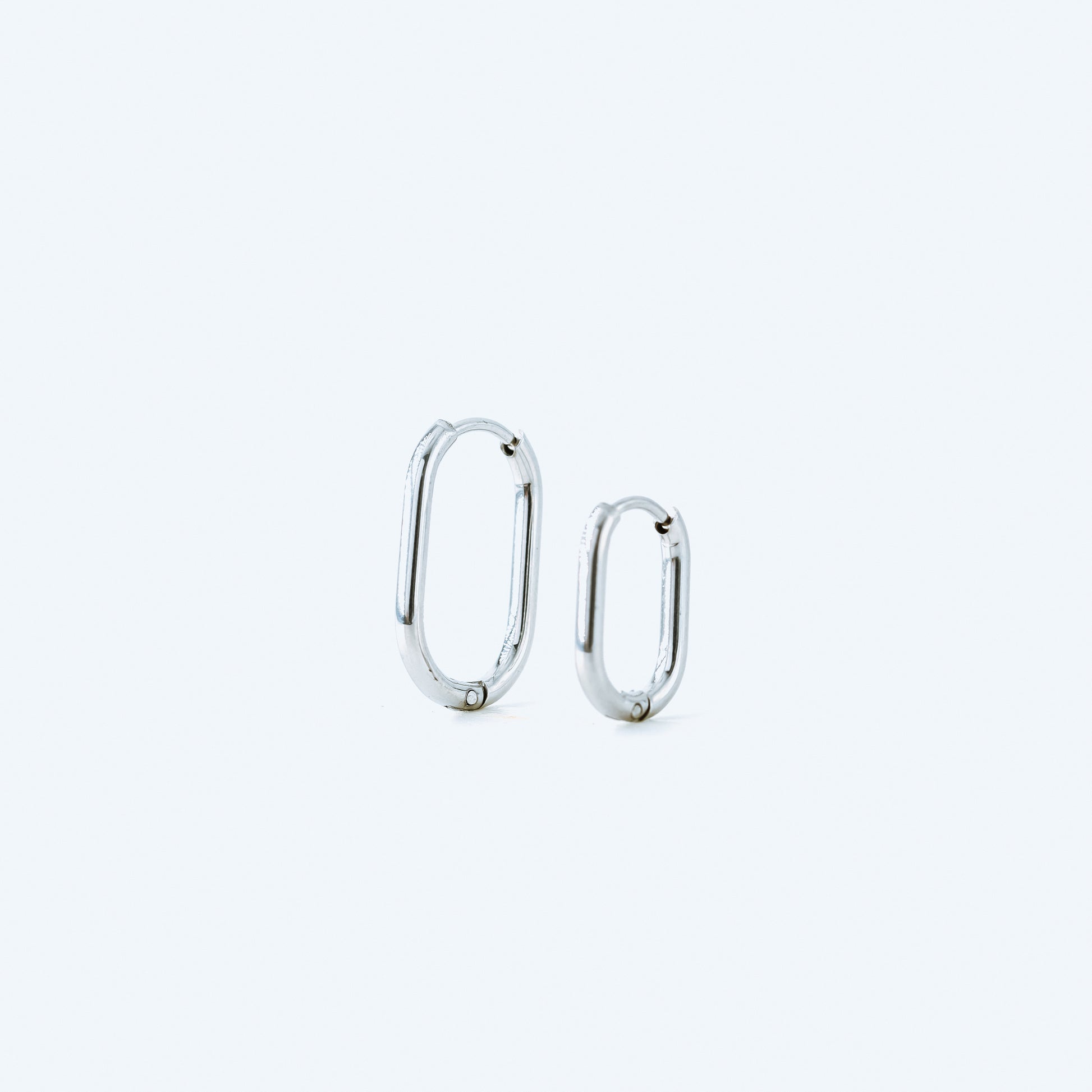 Link Earrings • Cable Link Earrings • Oval Hoop Earrings • Stainless Steel • Minimalist Gold Earrings • Perfect Gift for Her • BYSDMJEWELS