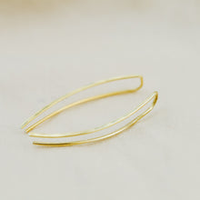 Load image into Gallery viewer, 20 mm Dainty Long Ear Climbers • Silver, Gold, Rose gold • BYSDMJEWELS
